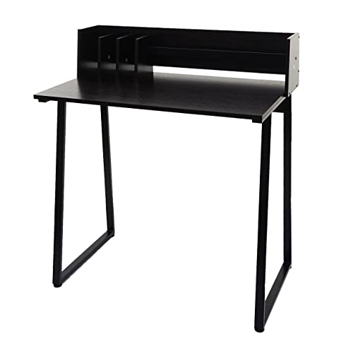 Konsolentisch HWC-K69, Telefontisch, 82x51cm 3D-Struktur, Metall MDF - schwarz