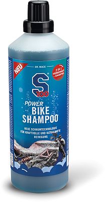 Dr. Wack - S100 Power Bike Shampoo 1L I Kraftvolles & schonendes Motorrad Shampoo für die Vorreinigung & Handwäsche I Für alle Lackarten I Hochwertige Foam Motorrad Reinigung I Made in Germany