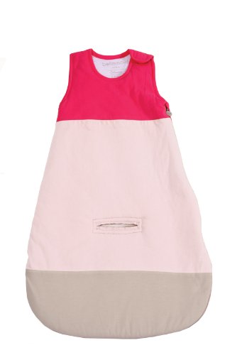 Bellemont Schlafsack Colorama, dreifarbig, 0-6 Monate, 70 cm, Jersey, Macaron