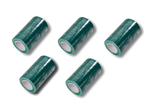 5 Rollen AGRIplus Silofolienklebeband/Reparaturklebeband - Zum Abdichten von Löchern und Risse - 100 mm Breite - 10 m Länge -Grün