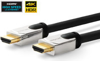 VivoLink Pro HDMI 7.5 Meter, Metal Head HDMI 2.0 4K - 2K 60Hz 18Gb/ s, PROHDMIHDM7.5 (HDMI 2.0 4K - 2K 60Hz 18Gb/ s high Performance Professional AV, HDCP, CEC, Ultra Flexible, Metal Housing)