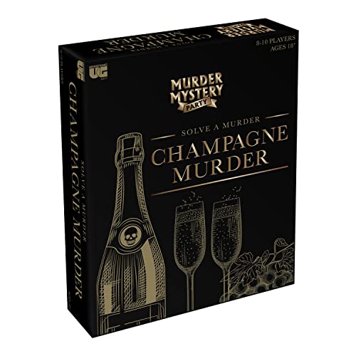 Murder Mystery Adult Party Game | The Champagne Murder