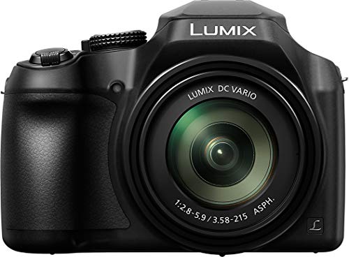 Panasonic Lumix DC-FZ82 Bridgekamera 18,1 MP 1/2,3" MOS 4896 x 3672 Pixel, schwarz - Digitalkameras (18,1 MP, 4896 x 3672 Pixel, MOS, 60x, 4K Ultra HD, schwarz)