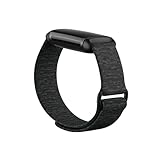 Fitbit Charge 5,Hook & Loop Band,Charcoal,Small