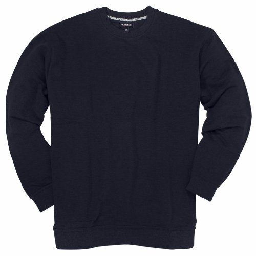 Redfield Sweatshirt Herren Übergröße dunkelblau, Größe:5XL