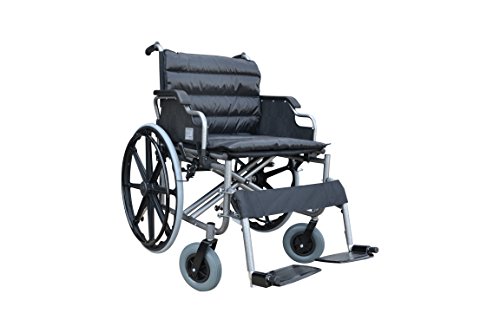POLIRONESHOP THIRA Rollstuhl faltbar transportrollstuhl Bariatrischer XXL