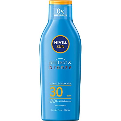 Nivea Protect & Bronze Sonnenschutzmilch LSF 30, 200 ml