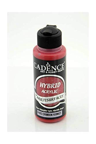 Cadence Hybrid Acrylfarbe (Semi -MAT) Purpurrot 01 001 0053 0120 120 ml