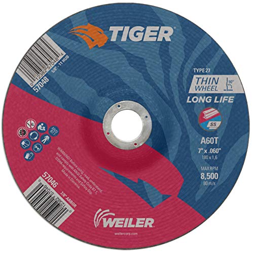 Typ Weiler Tiger.060" Thick A60T, 25