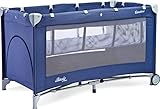 TERO-3935 Reisebett Basic Plus marine, Blau