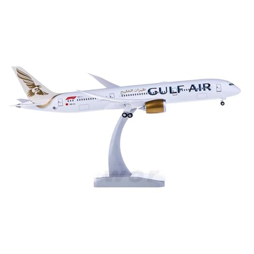 Ferngesteuertes Flugzeug Modellflugzeug Der Gulf Air Airlines Im Maßstab 1:200, B787-9 HG11007GR, Kunststoff-ABS-Montage