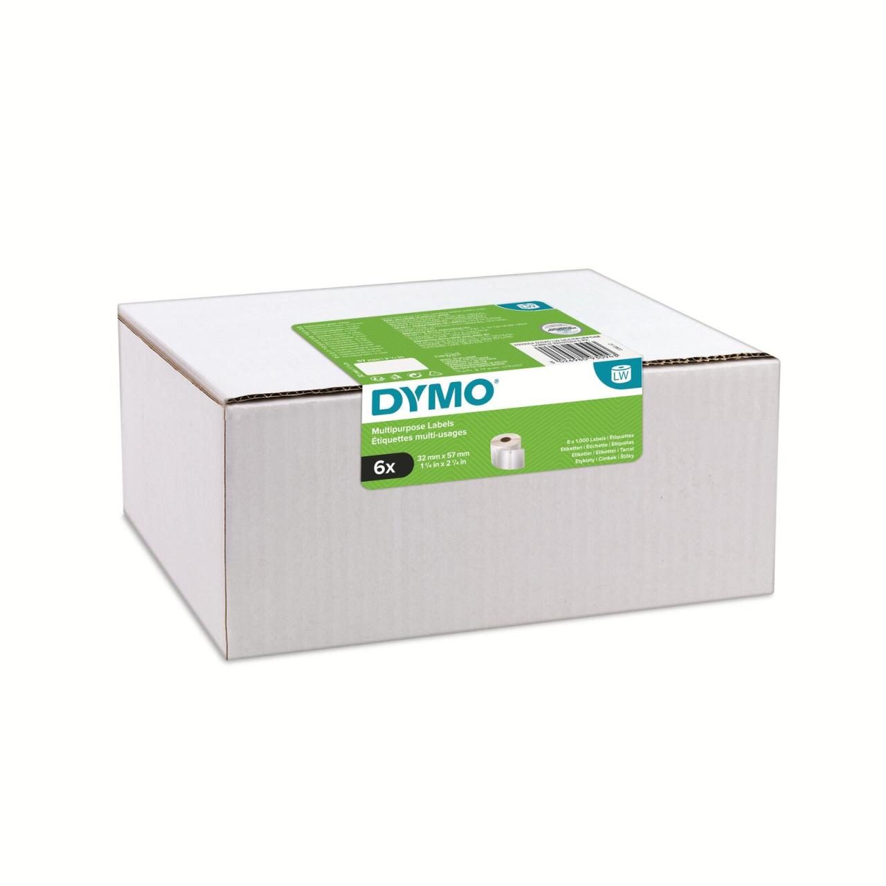 DYMO® Original Etikett für LabelWriter™ 28mm x 89mm Vorteilspack 12x130 Etike...
