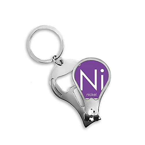 Chestry Elements Period Table Transition Metals Nickel Ni Fingernagel Clipper Cutter Opener Keychain Schere