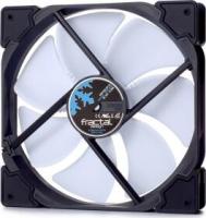 Fractal Design Venturi HP-14 Weiß - PWM - Computer Fan - Silent Fan - High Airflow - Long Life Time - Fdb-Lager - Aerodynamisch Geformte Streben - 12V - 140 mm - Weiß (Single)