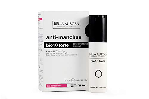 Bella Aurora | Aufhellungs Creme für Normale und Trockene Haut | 30 ml | Intensive Pigment und Altersflecken Aufhellungs Creme | bio10 forte
