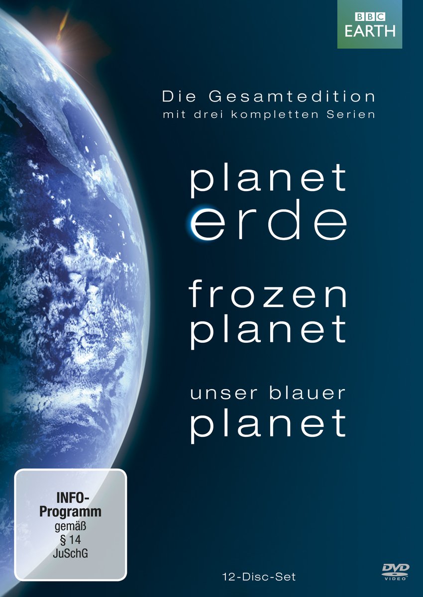 Planet Erde/Frozen Planet/Unser blauer Planet - Die Gesamtedition [12 DVDs]