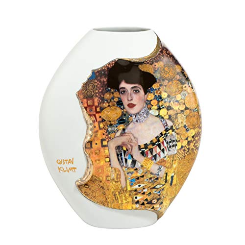 Goebel - Adele Bloch-Bauer - Vase - Porzellan mit Echtgold - Höhe 19 cm