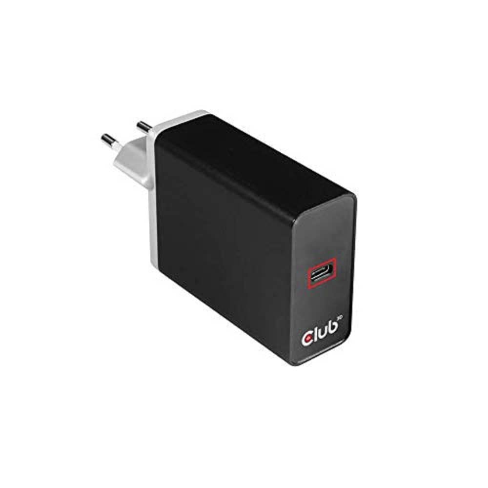 Club 3D USB Typ C Ladegerät Steckdose bis zu 27W