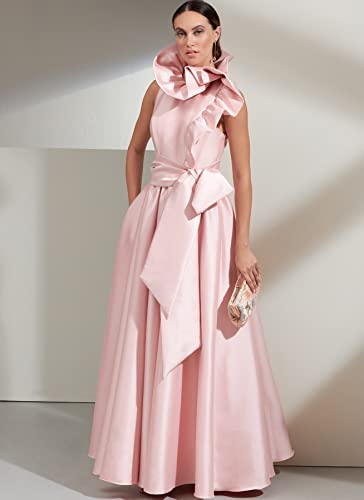 Vogue V1861B5 Schärpe und Kleid für besondere Anlässe Schnittmuster-Set, Code V1861, Mehrfarbig, Sizes 8-10-12-14-16