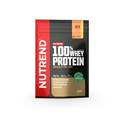 Nutrend 100% Whey Protein, 1000g Beutel (Mango-Vanille)