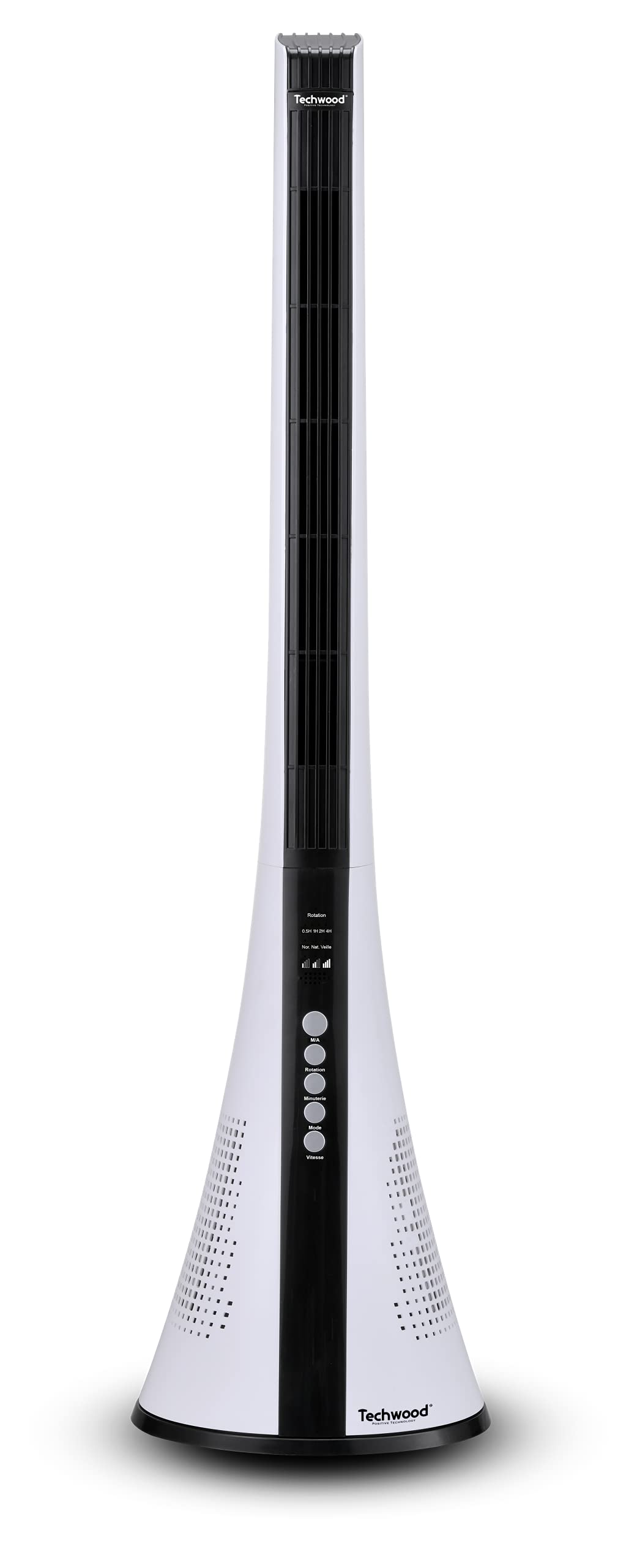 Techwood – TVC-981T – Säulenventilator – Oszillationsmodell mit Fernbedienung und Timer