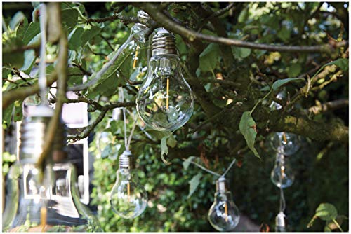 Luxform Marbella Solar-LED-Lichterkette, Schwarz