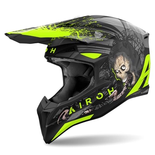 AIROH Wraaap Motocross Helm Multicolor WRD31 Größe XXS