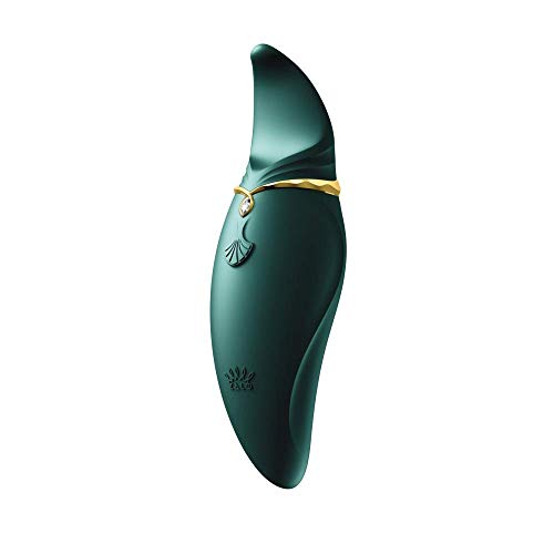 Zalo - Legend HERO Silikon Klitoris Aufliege Massagegerät - Jewel grün, 1 Stück