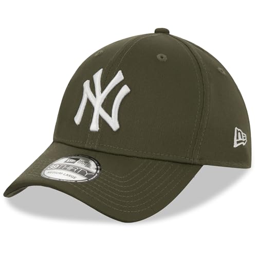 New Era 39Thirty Stretch Cap - New York Yankees Oliv - XS/S