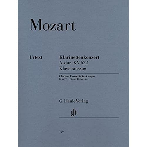 Konzert a-Dur KV 622 Klar Orch. Klarinette in a, Klavier