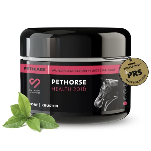Schorf und Wundsalbe für das Pferd - löst Krusten und Schorfbildung (75 ml) - petHorse Health 2016