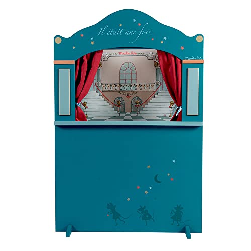Moulin Roty - Large Puppet Theatre - Blue