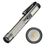 Diagnostisches medizinisches Penlight,wiederaufladbare Stift Taschenlampe Licht, wiederverwendbare LED-Penlight mit integrierter Batterie, Pupille Gauge für Arzt, Krankenschwester, Notfall