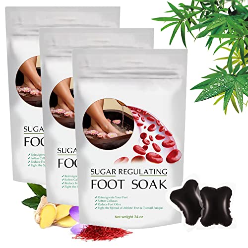 NNBWLMAEE DetoxingHerbs Cleansing Foot Soak Beads, Herbal Detox&shaping Cleansing Foot Soak Beads, Herbal Detox and Shaping Foot Soak Beads, Body Detox Foot Soak (3Pack/30pcs)