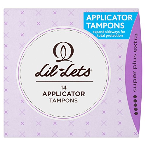 4 x Lil-Lets Applicator Tampons Super Plus Extra 14s