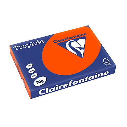 Clairalfa Multifunktionspapier Trophée, A3, ziegelrot