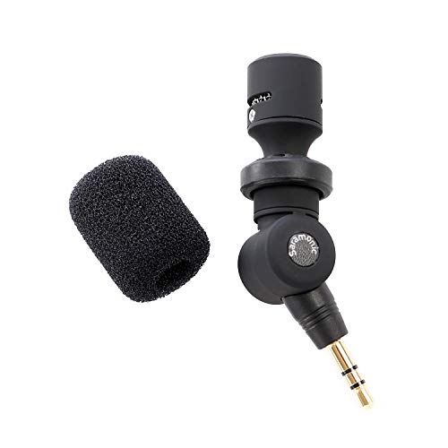 Saramonic SR-XM1 3,5-mm-TRS-Omnidirektionales Mikrofon Plug & Play-Mikrofon kompatibel mit DSLR-Kameras Camcorder CaMixer SmartMixer LavMic SmartRig + und UWMIC9 / 10/15 drahtlose Mikrofonsysteme