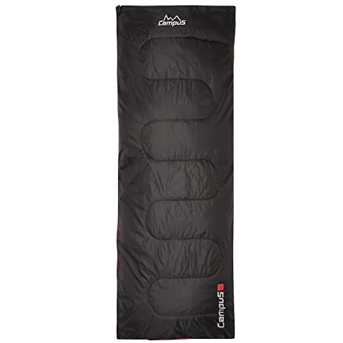 Campus Unisex-Adult CUL701123200 Sleeping Bag, Black, One Size
