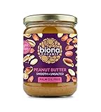 Biona Organic Smooth Erdnussbutter 500g (5 Stück)