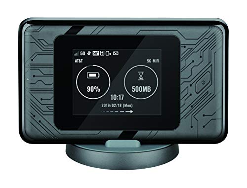 D-Link DWR-2101 5G Wi-Fi 6 Mobile Hotspot (Portable AX1800 WiFi, 5G Downloadgeschwindigkeit bis zu 1.6 Gbps, Gigabit Port, bis zu 14 Stunden Batteriebetrieb, Touch Screen, untersützt alle Netze)