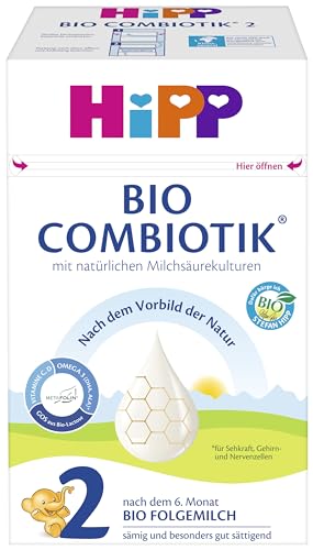 HiPP Bio Milchnahrung 2 BIO Combiotik® (4x600g)