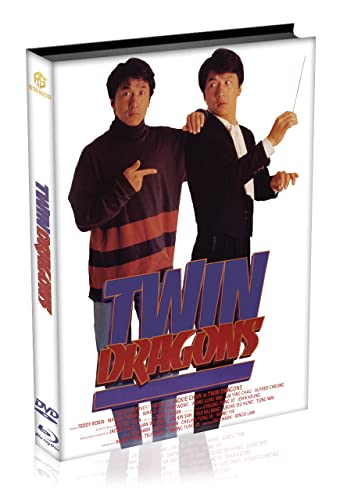 Twin Dragons - Jackie Chan - Mediabook Cover B [Blu-ray]