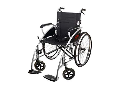 Antar AT52306 Alu Rollstuhl, 46 cm Sitz Breite, 14000 g