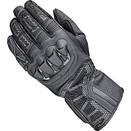 Held Motorradhandschuhe lang Motorrad Handschuh Air Stream 3.0 Handschuh schwarz (kurze Finger) 11, Herren, Sportler, Ganzjährig, Leder