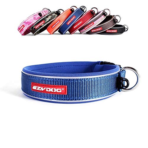 EzyDog Neo - Hundehalsband - Medium(39-44cm) - Blau