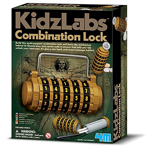 4M 68421 - Detektivwesen - KidzLabs - Combination Lock