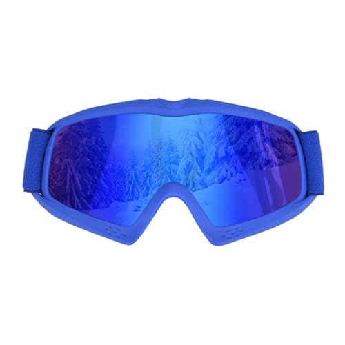 Snowboardbrille, UV-Schutz, beschlagfrei, große Sicht, Schneebrille für Kinder, Teenager, Jungen, Mädchen, Skibrille für Jungen und Mädchen, Anti-Beschlag-Schneebrille, große Sicht, Snowboardbrille