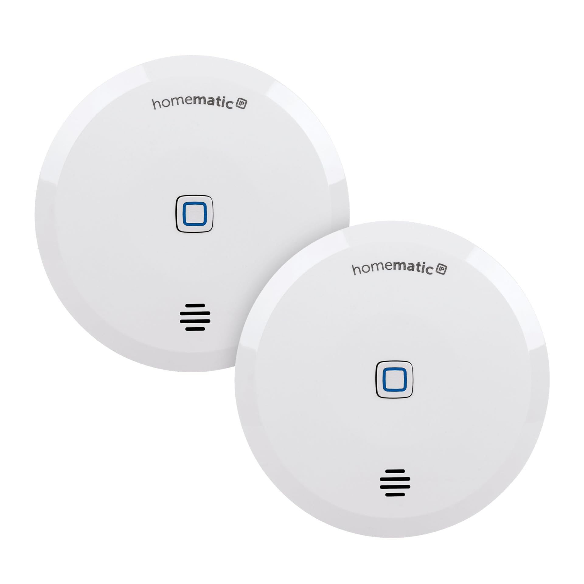 Homematic IP Smart Home Wassersensor, Wassermelder für zuverlässige Alarmierung per Sirene und Push-Benachrichtigung in der Smartphone-App bei Feuchtigkeit und Wasser, 151694A0 (2er-Set)