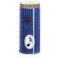 Bleistiftbox Note Blau 72 Stück Bleistifte