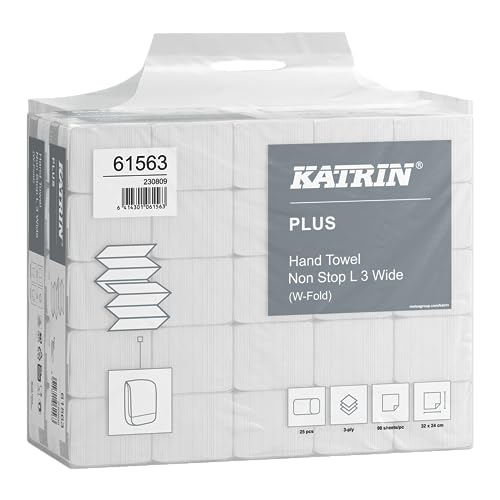 Katrin Plus Hand Towel Non Stop L 3 24,0 x 32,0 cm, 3-lagig 2.250 Blatt